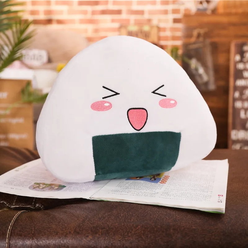 mini peluche kawaii onigiri heureux