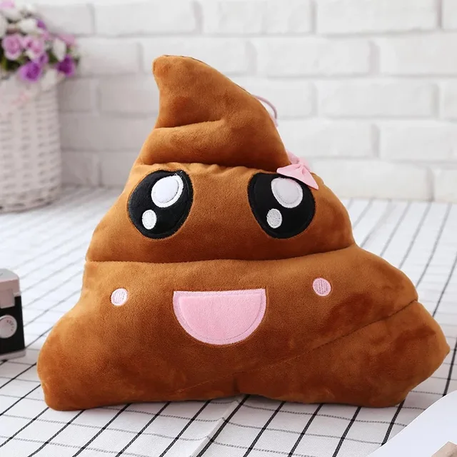 peluche caca kawaii yeux doux