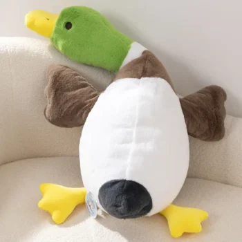 peluche canard kawaii vue de derriere