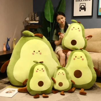 peluche kawaii avocat toutes les tailles