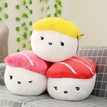 peluche sushi kawaii coussin