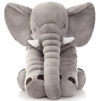 Peluche Elephant Geant sur fond blanc