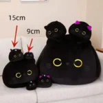 peluche chat noir toutes les tailles