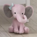 peluche elephant rose 2