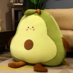 peluche kawaii avocat sur le cote