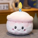 peluche kawaii nourriture avec sa bougie anniversaire 2