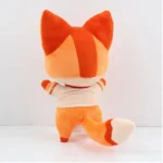 peluche renard kawaii vue de derriere